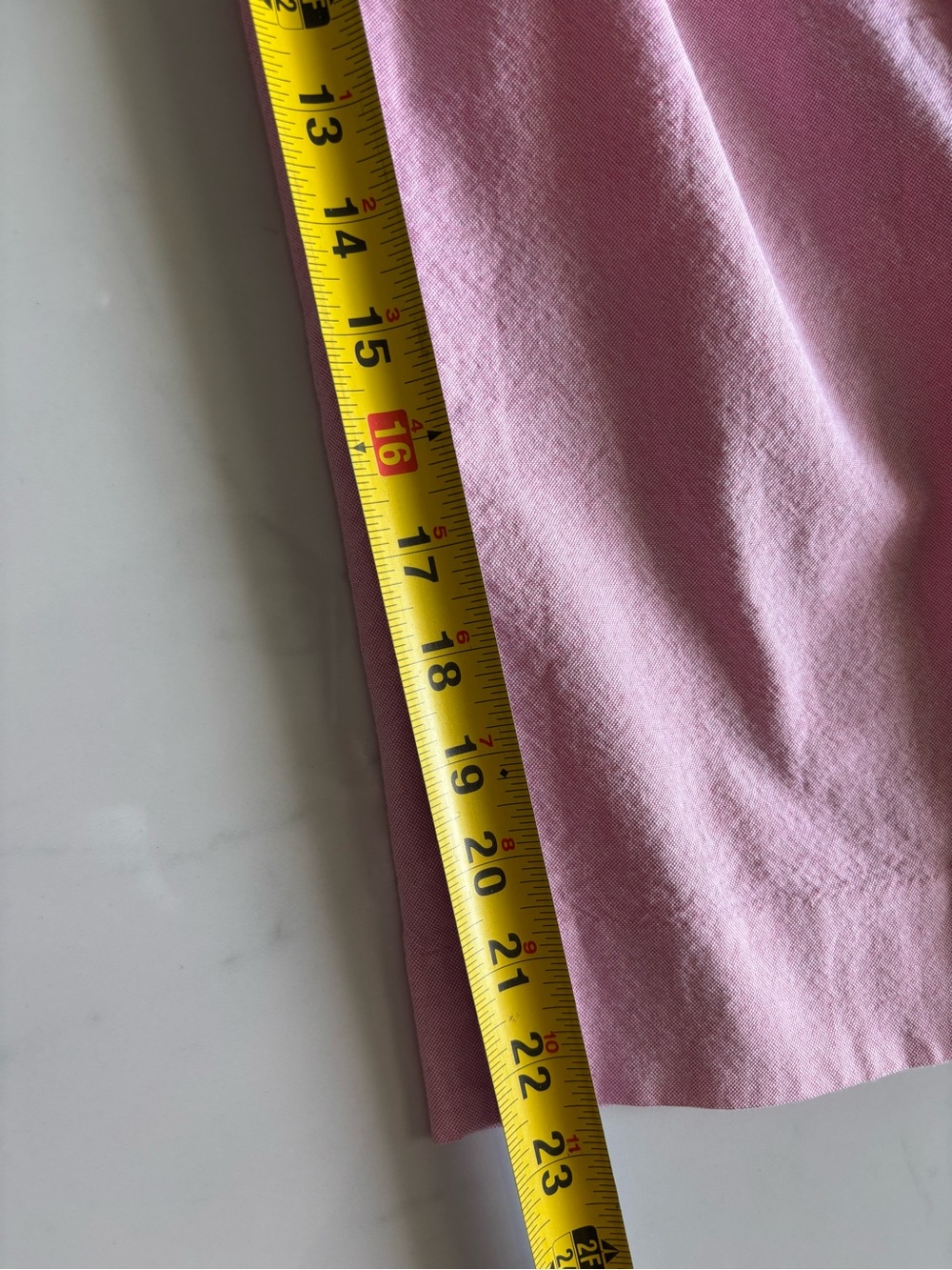 Talbots Chatham Crop Pants Pink Mid Rise Side Zip Stretch Capris Women's Size 12 - Picture 10 of 13